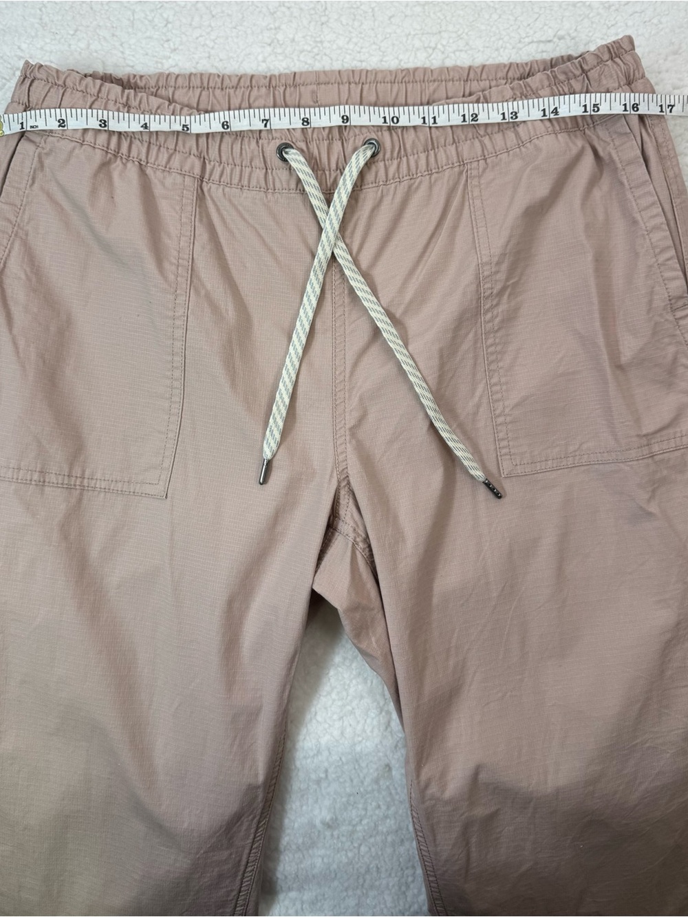 Vuori Pants‎ women’s  light mauve Drawstring Jogger Lightweight Casual - Picture 8 of 10